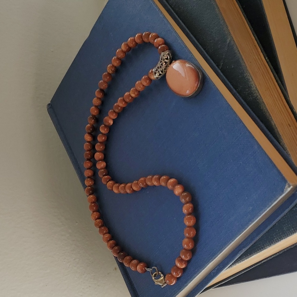 🩷 Beaded Necklace with Pendant